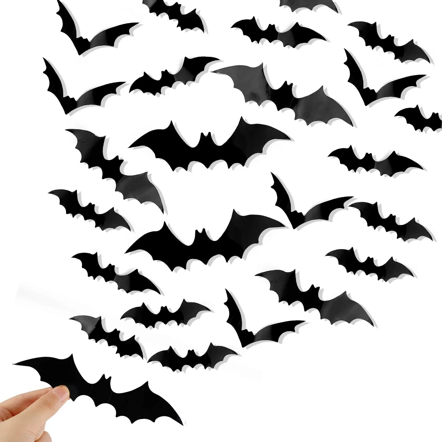 3D Wall Bats (120-pack, DIYASY)